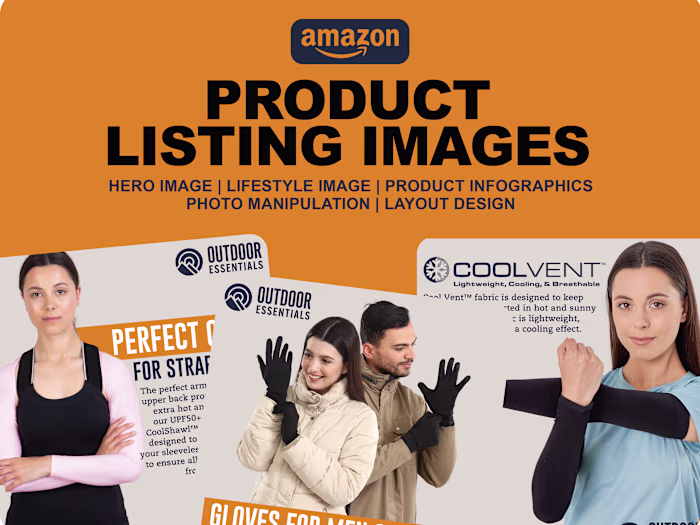 Outdoor Essentials | Product Listing Images