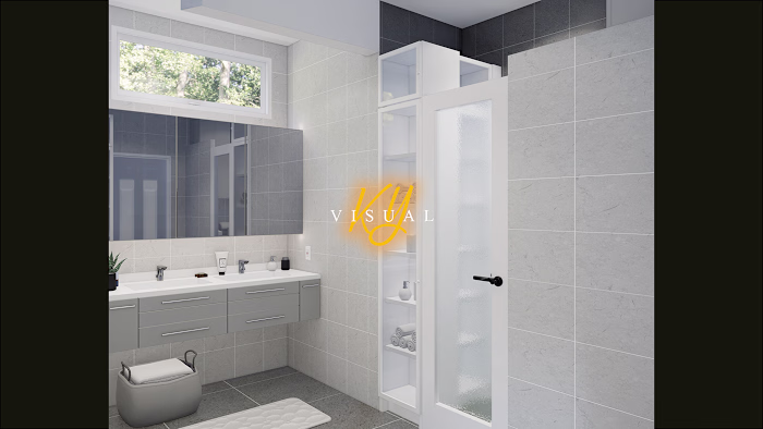 'BATHROOM A' @ Marietta, US | Visualization :: Behance
