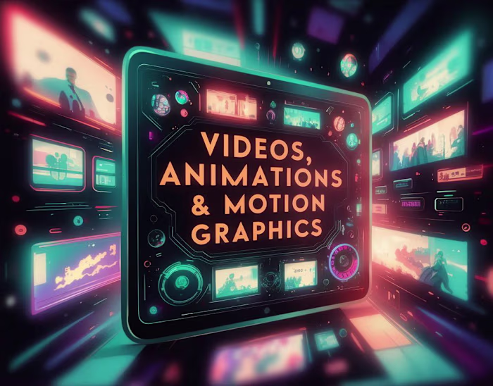 Videos, Animations & Motion Graphics