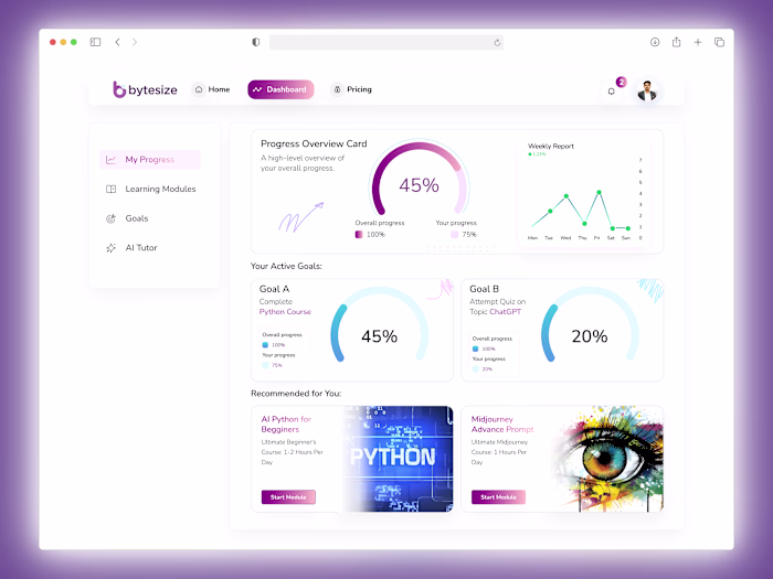 Analytic Dashboard UI Design