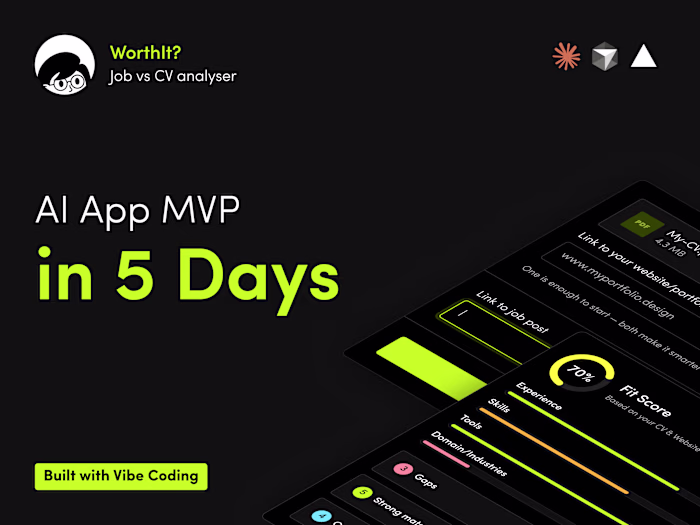 AI Job–CV Analyzer MVP Built in 5 Days