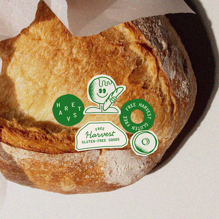 Free Harvest Bakery 🥖 Brand Identity Design 