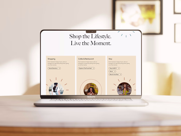 Brickell City Centre - Web Redesign