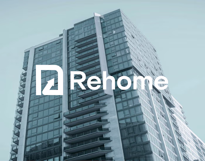 Rehome real estate brand identity