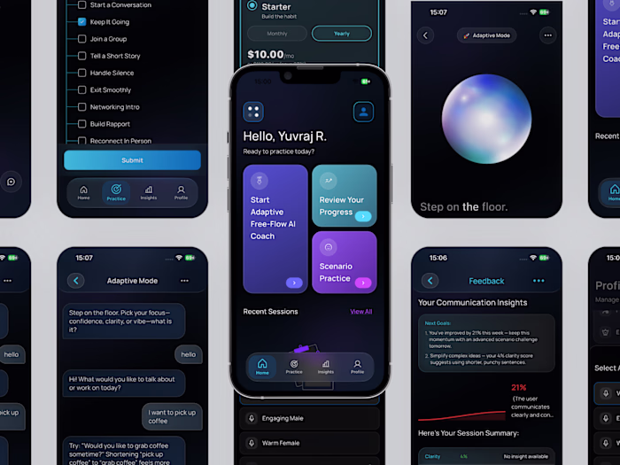 Conversly — AI Conversation Coach App
