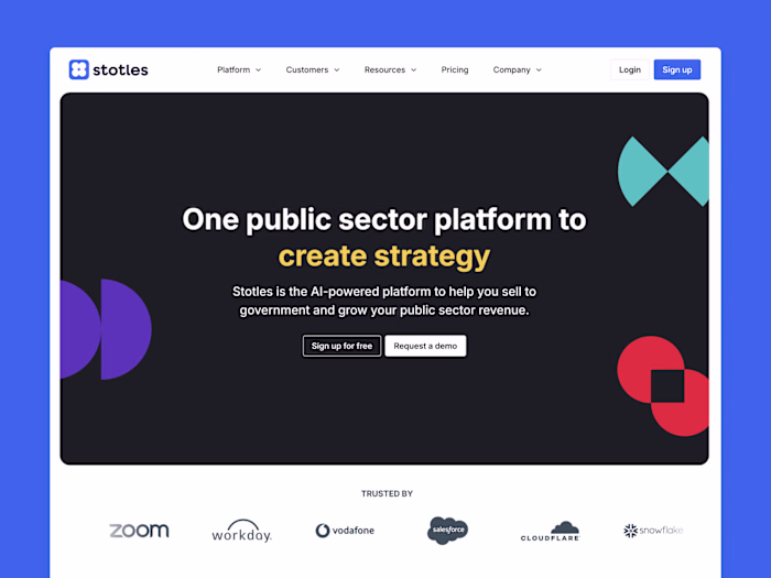 Website for UK GovTech Platform