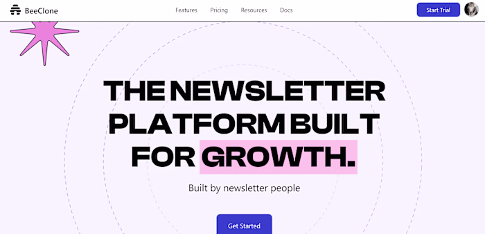 SaaS Email Newsletter Platform