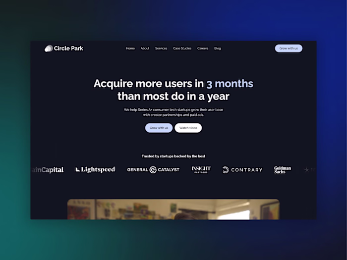 Circle Park | Website Design & Webflow