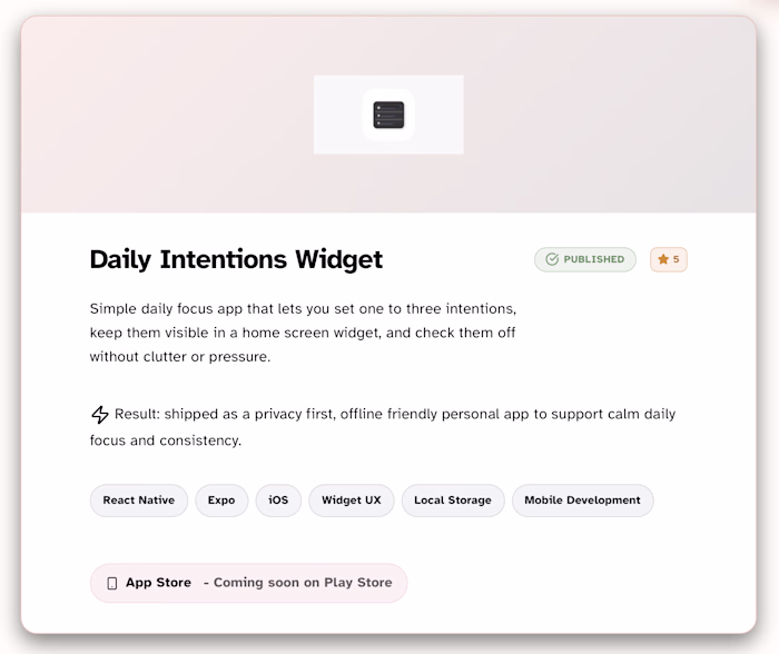 Published privacy first daily focus