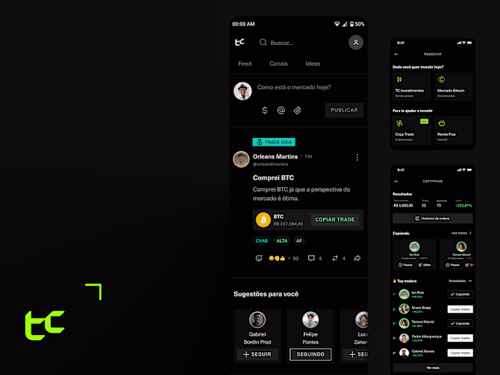 Copy Trade - Mobile App
