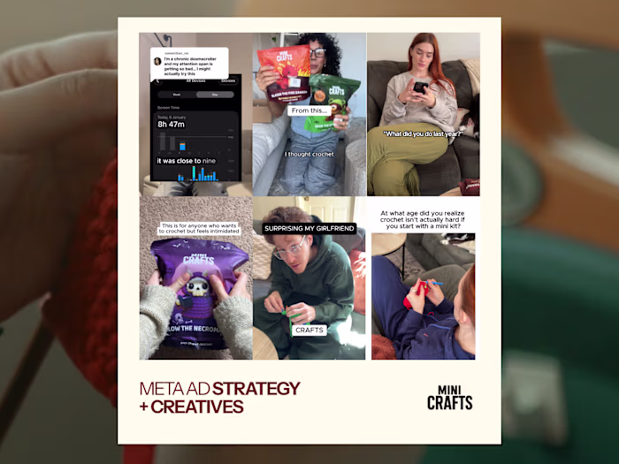 Mini Crafts Content Strategy Development