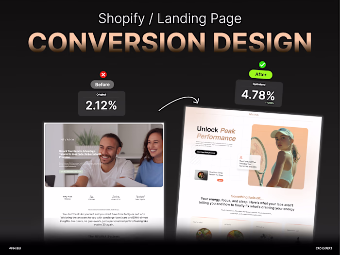 I'm not just selling a swab and a QR code. I'm selling relie...