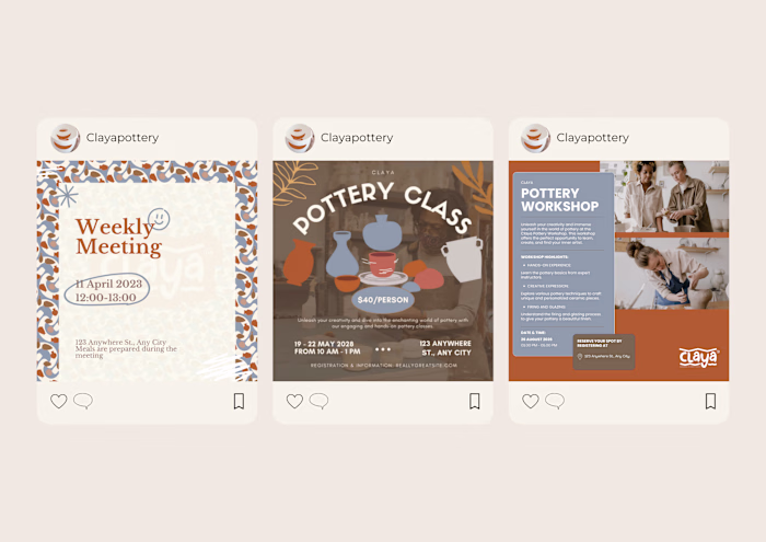 Social Media Content+ Graphic design + Strategy