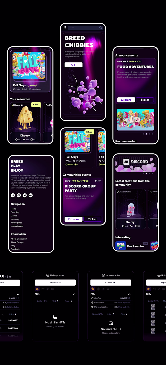 Black Lusion Branding & SaaS Website