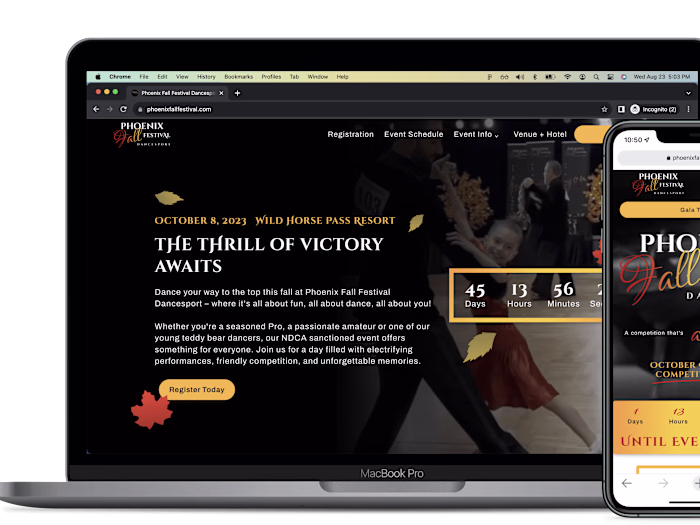 WordPress Website Redesign | Event Website