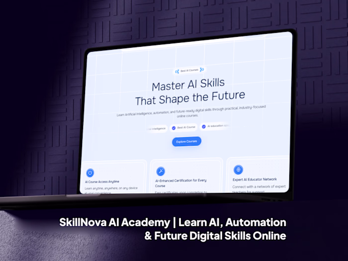 SkillNova AI Academy – AI
