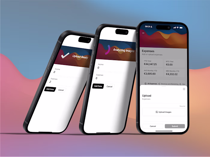 Glide Cash Flow Mobile App