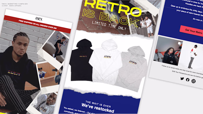 Email Marketing for Eden Apparel