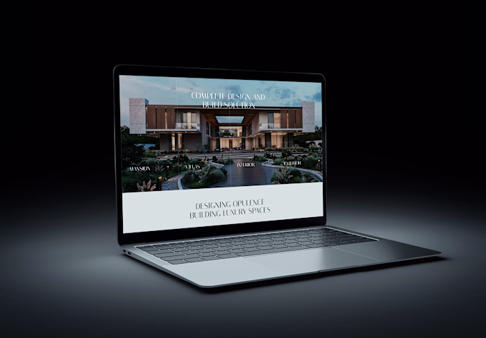 Arete Architecture Website Design