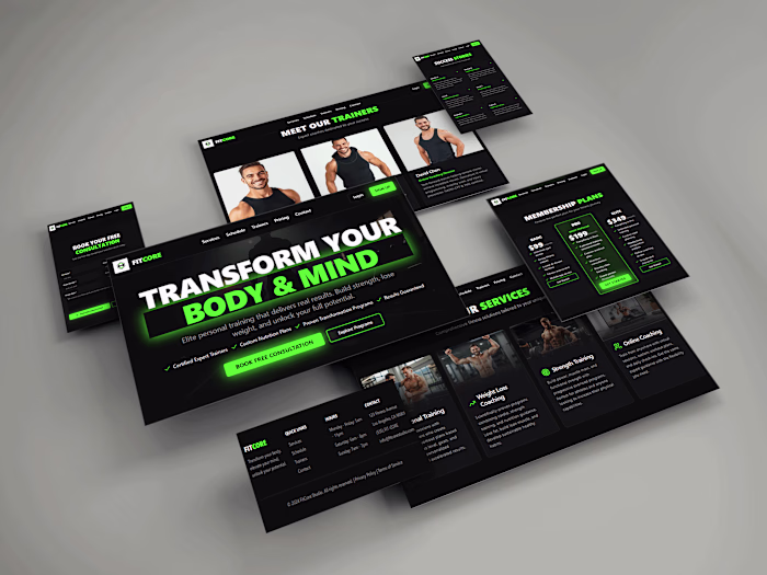 Fitness Coaching & Training Website – Designed with Lovable ...