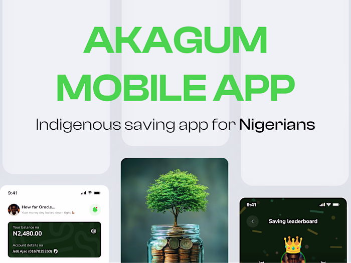 Akagum Fintech mobile app