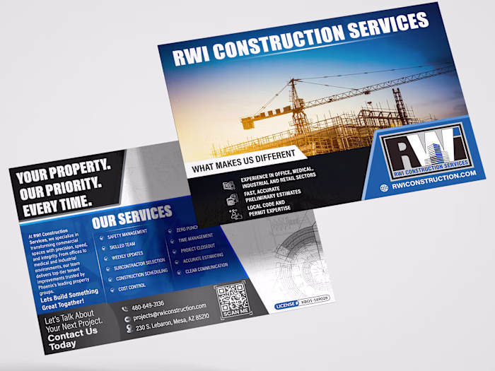 Postcard Design for RWI