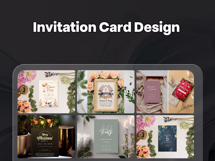 Invitation Card Design
