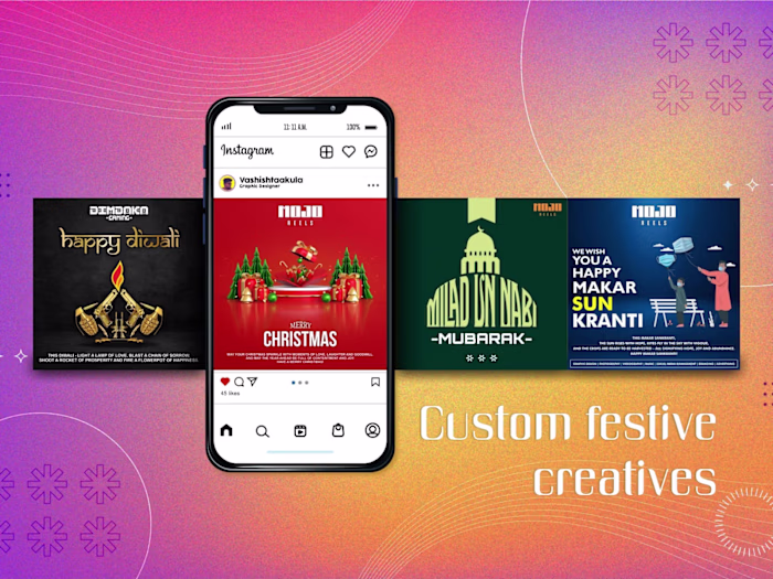 Social Media Festive Creatives