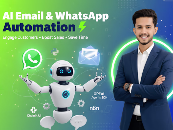 Email & WhatsApp Automation Assistant