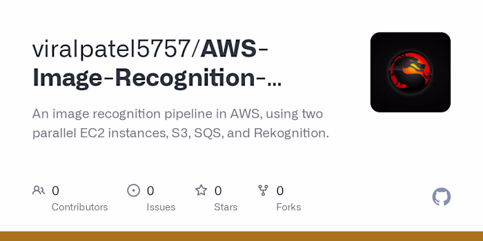 AWS-Image-Recognition-Pipeline