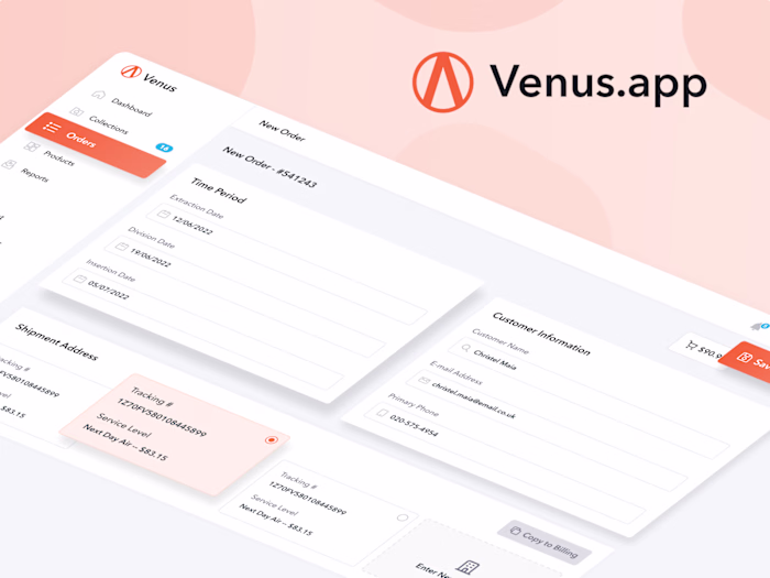 Venus - Collection Platform Dashboard