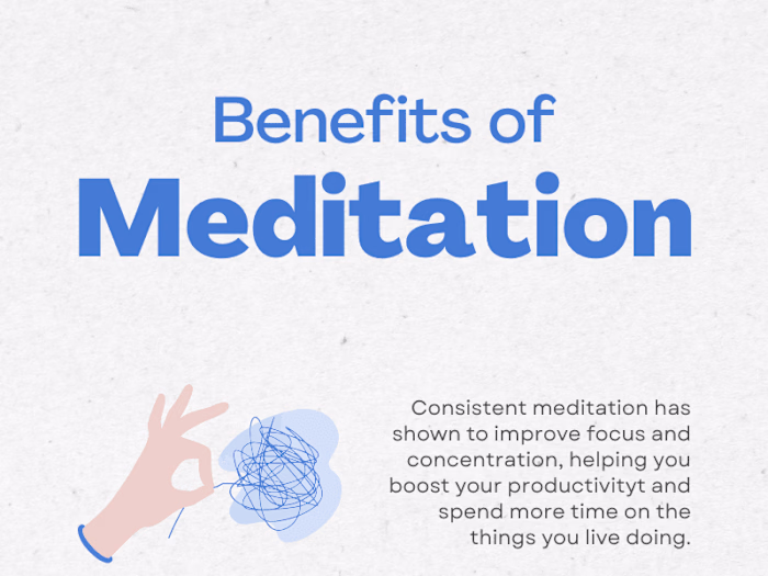 Benefits of Meditation