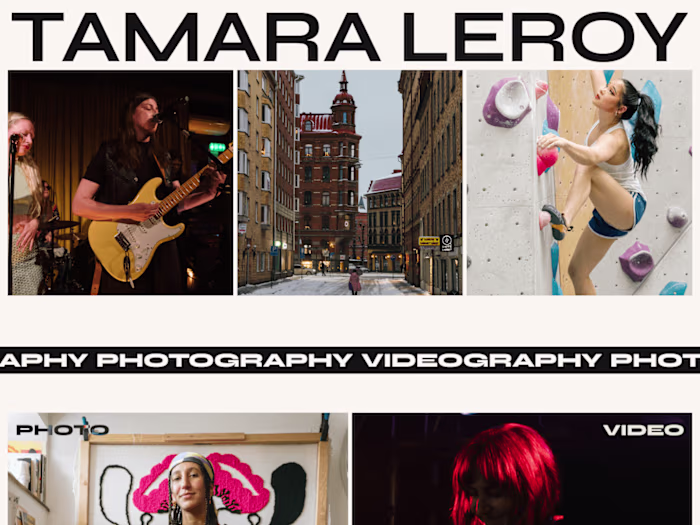 Tamara Leroy  - Porfolio Showcase