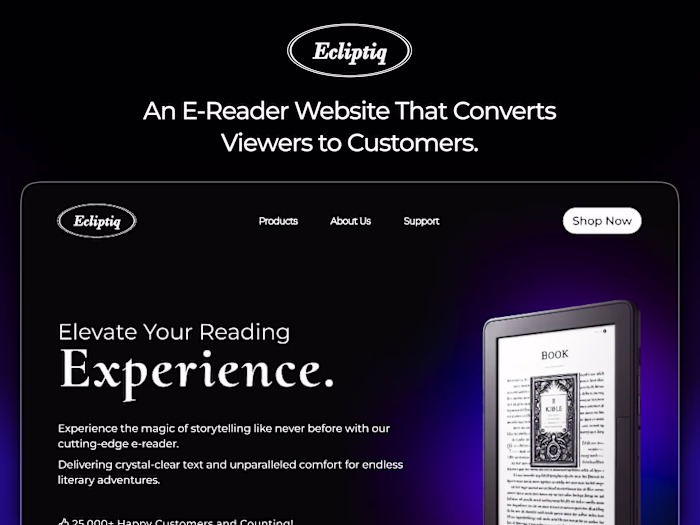 E-Reader Website