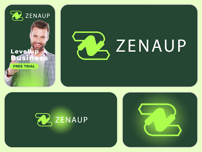 Zenaup — Modern Logo Design