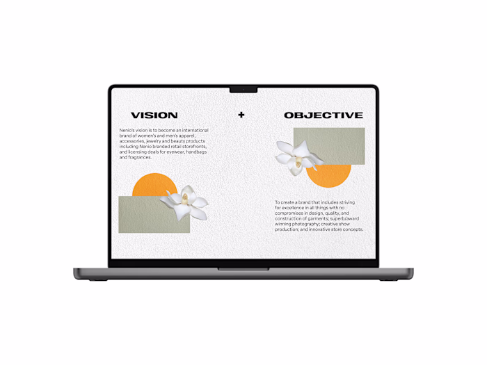 Presentation Design - Fashion Company