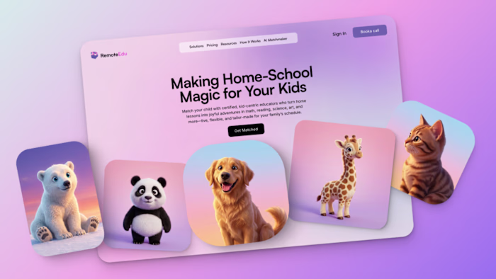 RemoteEdu – site hero