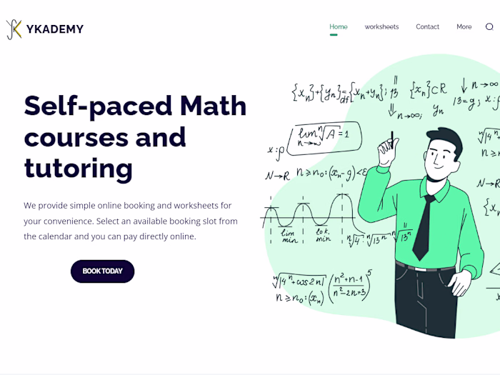 Yakedemy Online Tutoring Website