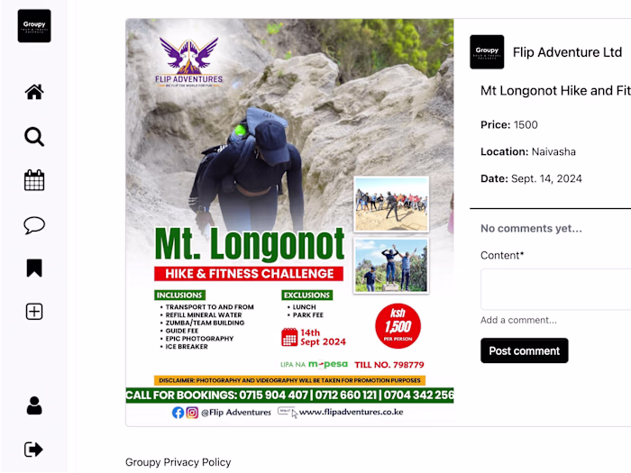 Social Media Site Development using Django Framework
