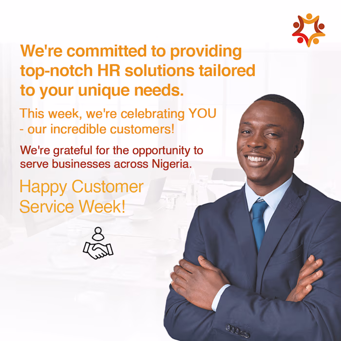 Customer Service Week Promotional Design