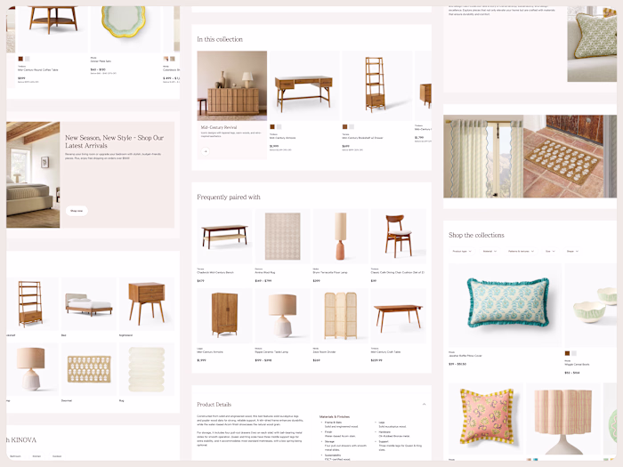 Kinova - E-commerce Platform for Home