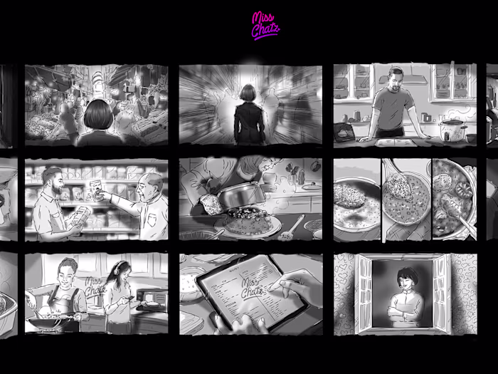 Memory Lane Storyboard