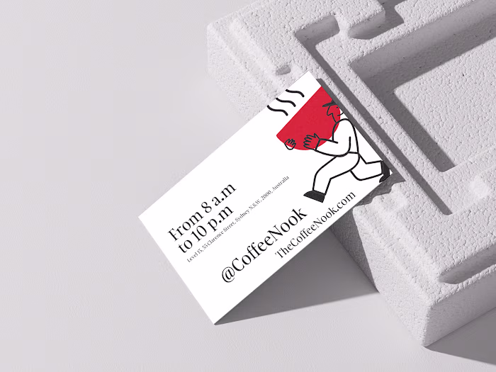 "Nook" Coffee Shop - Branding Identity: Behance