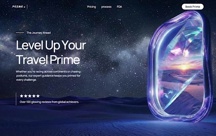 hero design exploration isn't it clean?