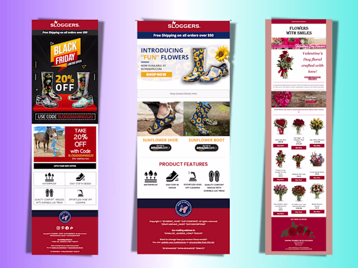 Mailchimp Email Template Design!