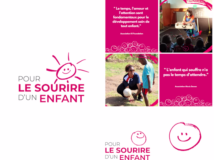 Pour le sourire d'un enfant 👧