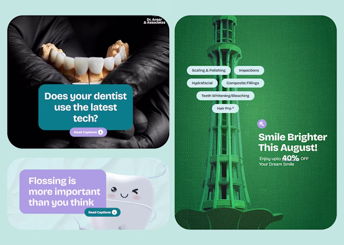 Social Media Design for a HealthCare Brand