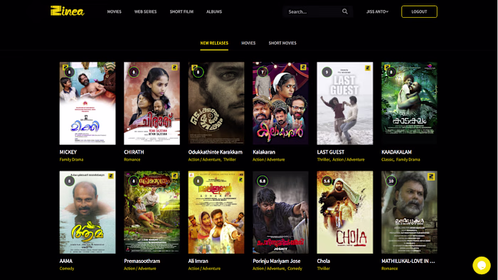 Zinea| Website, Android app