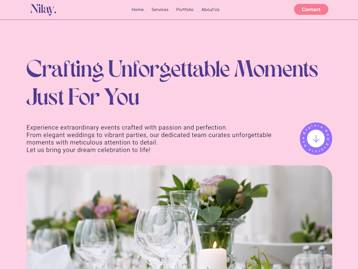 Atelier Nilay ✧ Framer Website