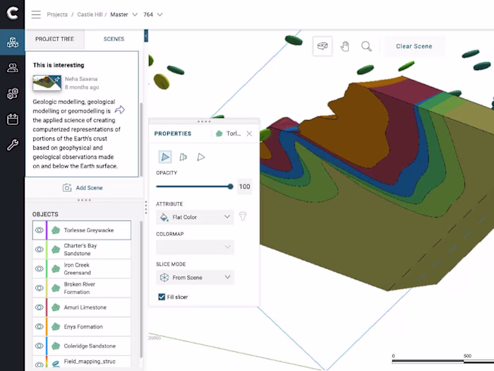 Cloud 3D Geological Modelling Software